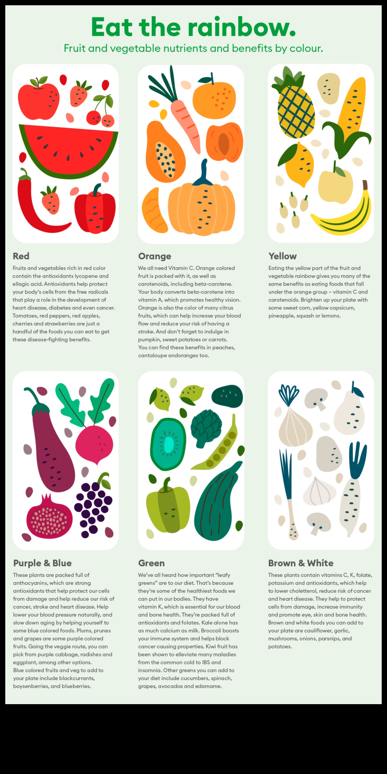 The Nutrient Spectrum: Colors of Health in Nutrition Biochemistry