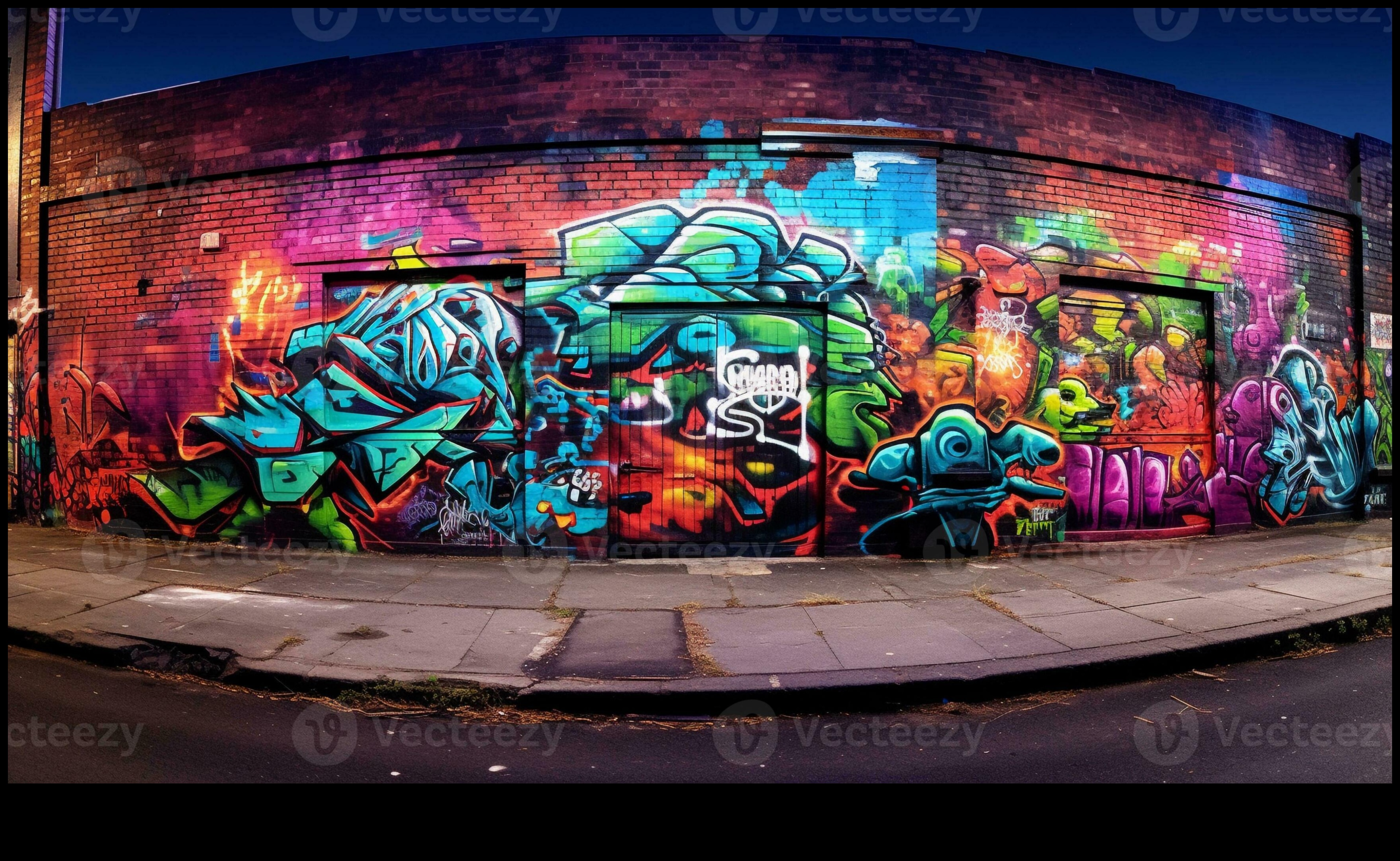 Graffiti Glam: Urban Artistry Explored in Photography