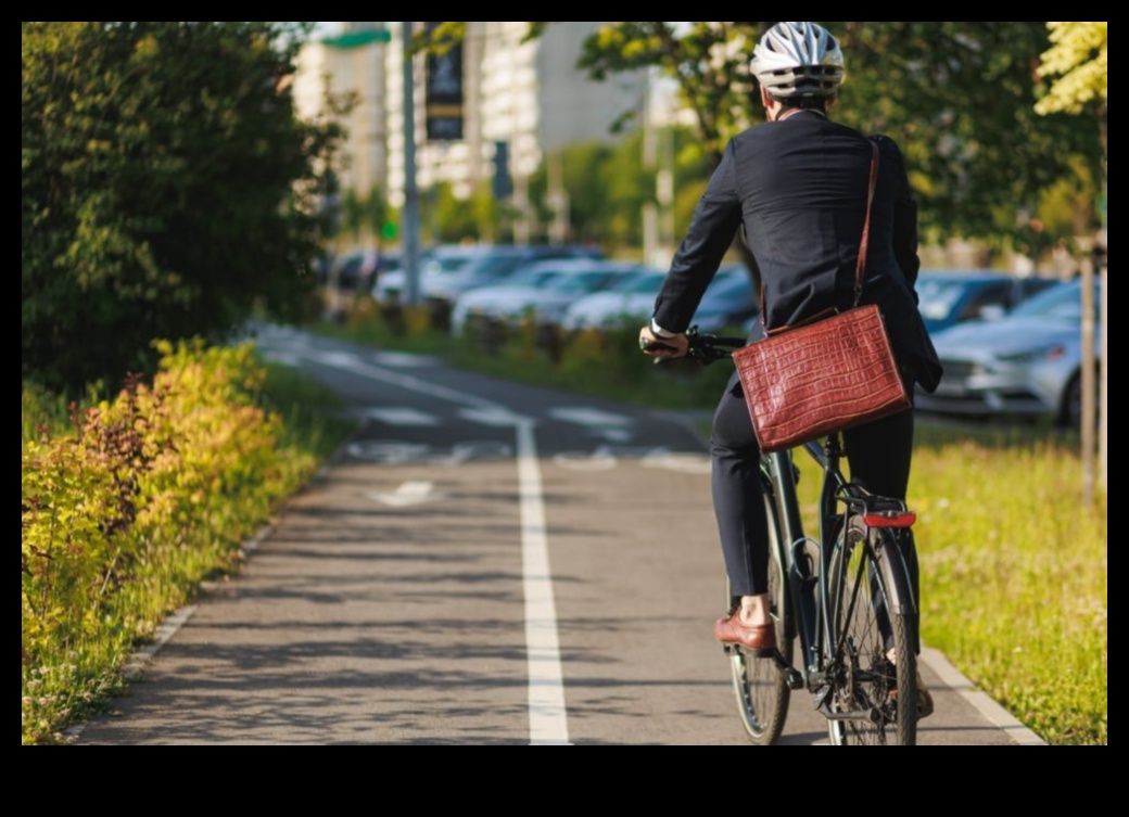 Cityscape Cyclists: Exploring Urban Spaces on Elegant Bicycles