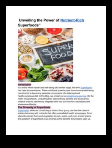 Fueling Wellness Αποκαλύπτοντας τη δύναμη της θρεπτικής αξίας 5 Fueling Wellness: Αποκαλύπτοντας τη δύναμη της θρεπτικής αξίας