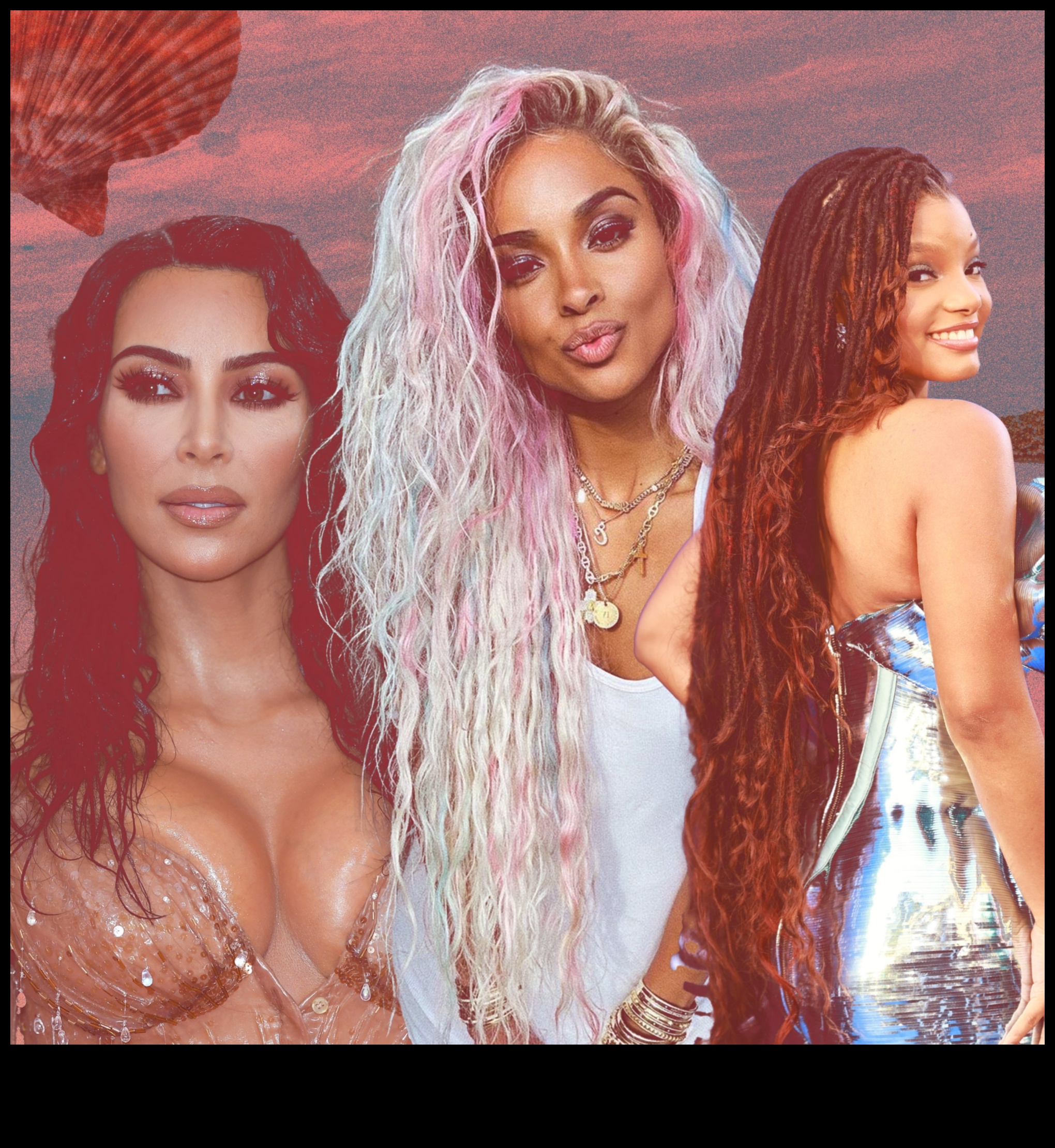 Mermaid Tresses Continued: Channeling Aquatic Allure with Wavy Styles