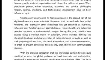 Global Perspectives on Public Health Nutrition: A Culinary Journey